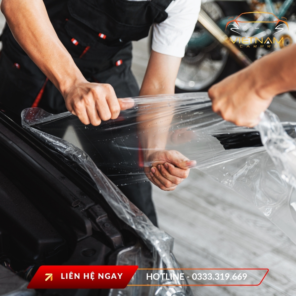 Dán phim PPF bảo vệ sơn ô tô tại TP.HCM giá rẻ, Uy tín