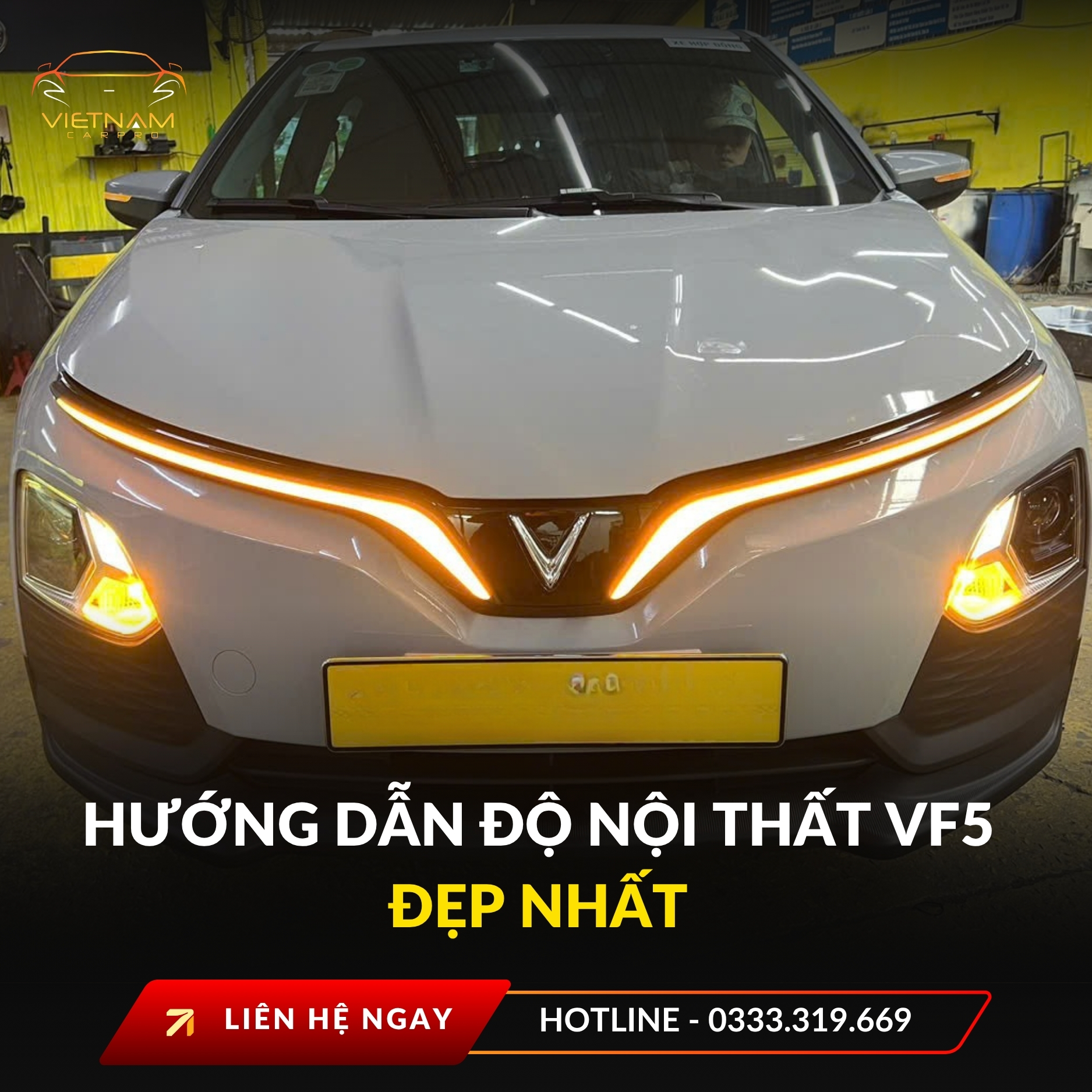 Hướng dẫn độ nội thất vf5 đẹp nhất