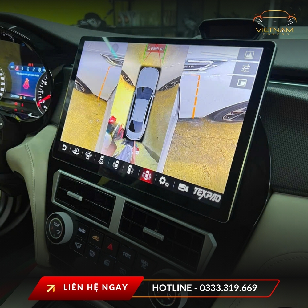 Lắp màn hình Android, camera 360 – nâng tầm trải nghiệm lái, kết nối và an toàn hiện đại.