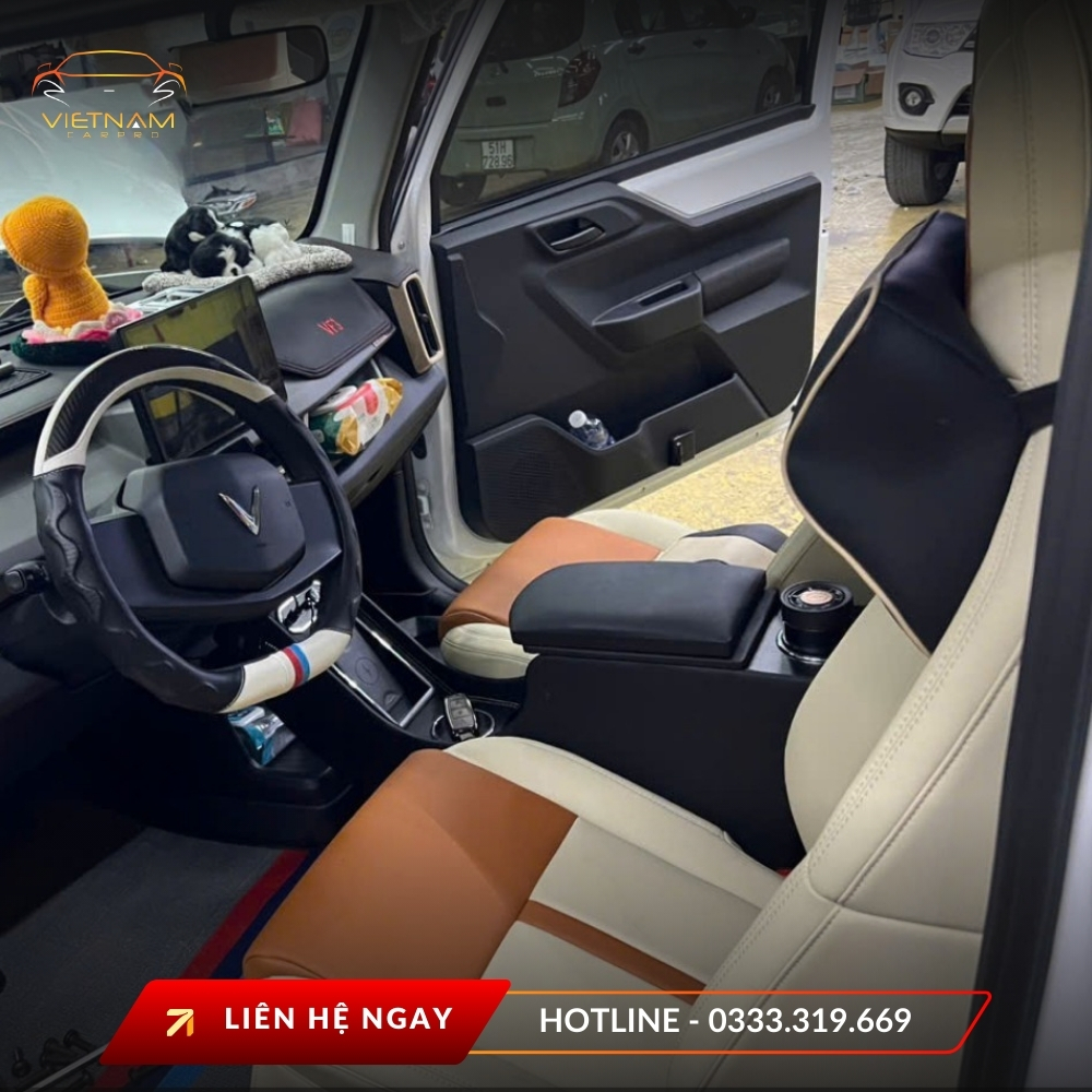 Vietnam CarPro là địa chỉ bọc ghế da VF3 uy tín tại TPHCM, cam kết chất lượng cao, giá tốt và bảo hành chuyên nghiệp.