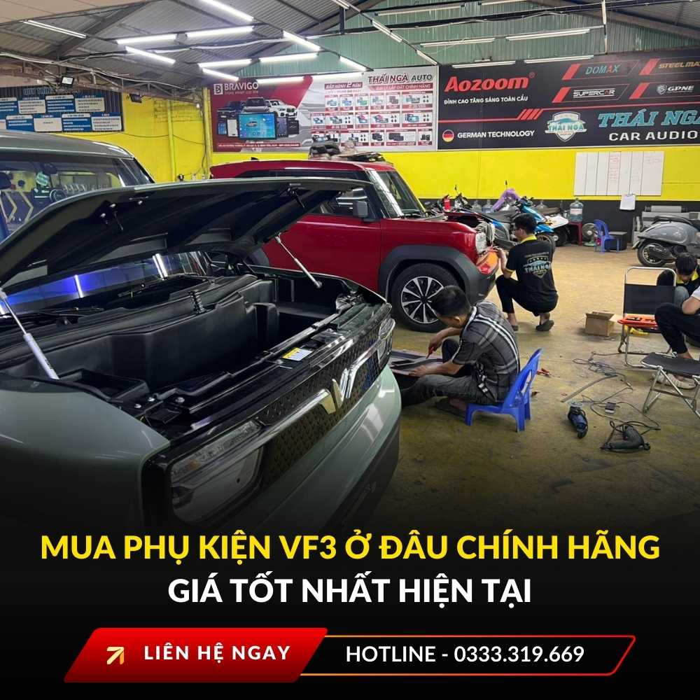 Mua Phụ Kiện VF3 Ở Đâu Chính Hãng Giá Tốt
