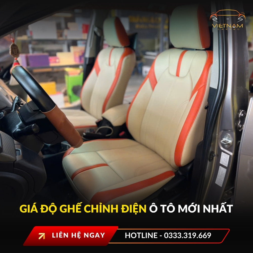 Giá độ ghế chỉnh điện ô tô mới nhất
