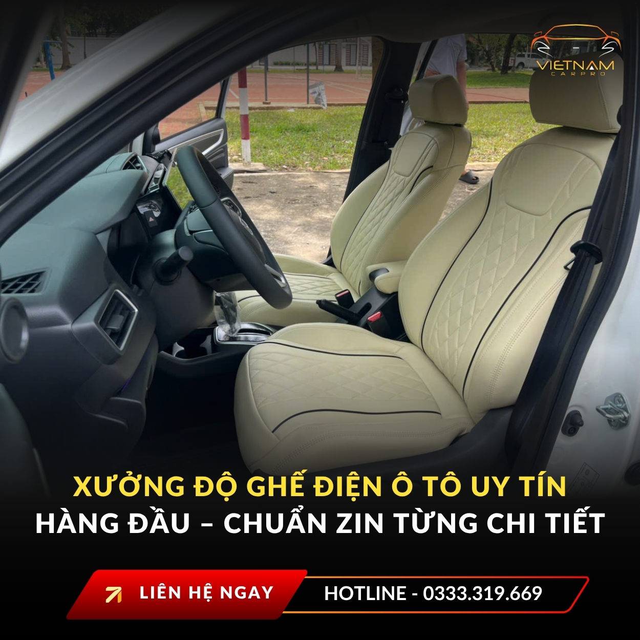 Xưởng độ ghế điện ô tô uy tín hàng đầu – chuẩn zin từng chi tiết