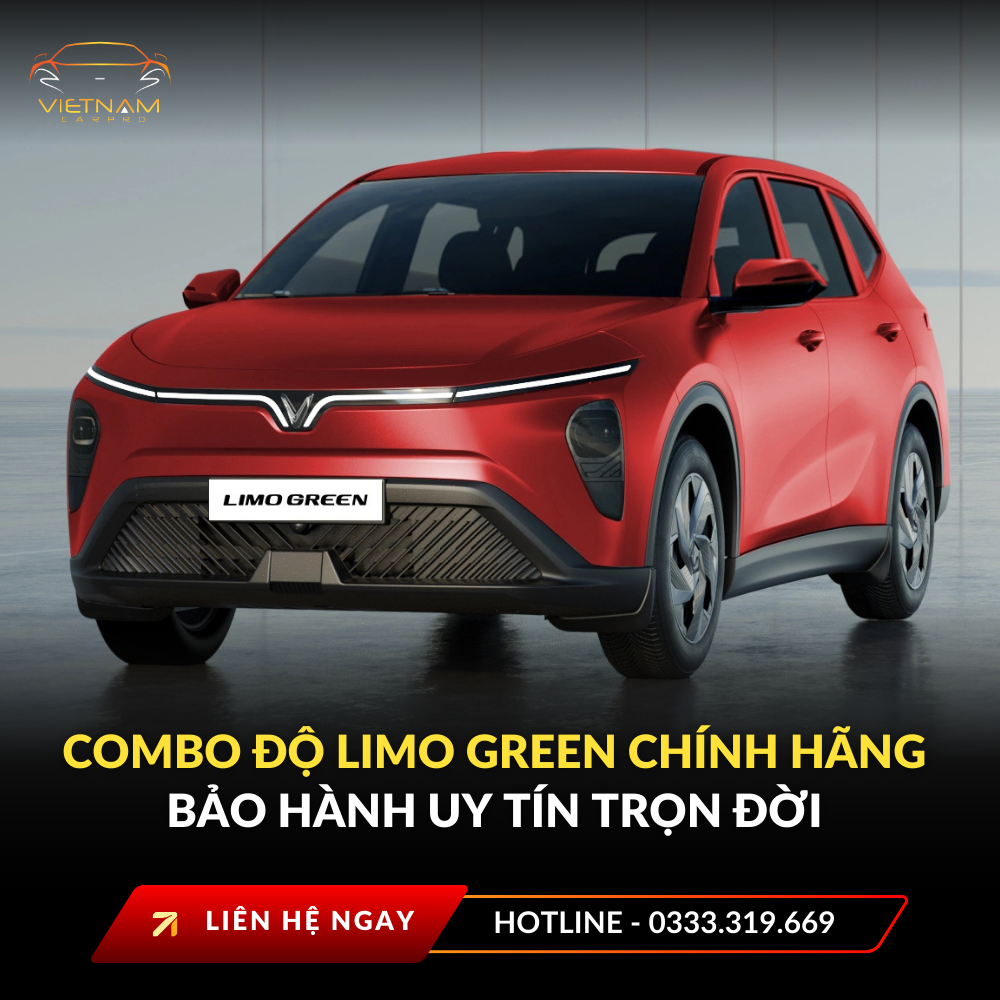 Combo độ Limo Green chính hãng bảo hành uy tín trọn đời