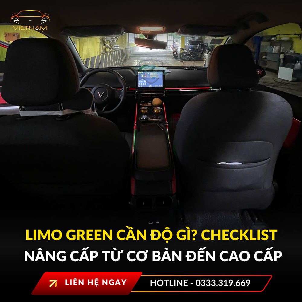Limo Green cần độ gì? Checklist nâng cấp từ cơ bản đến cao cấp