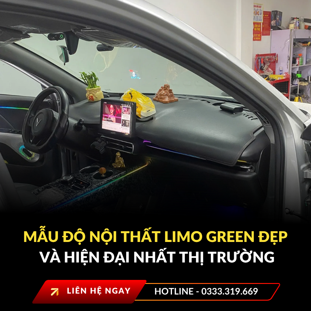 Mẫu độ nội thất Limo Green đẹp và hiện đại nhất thị trường