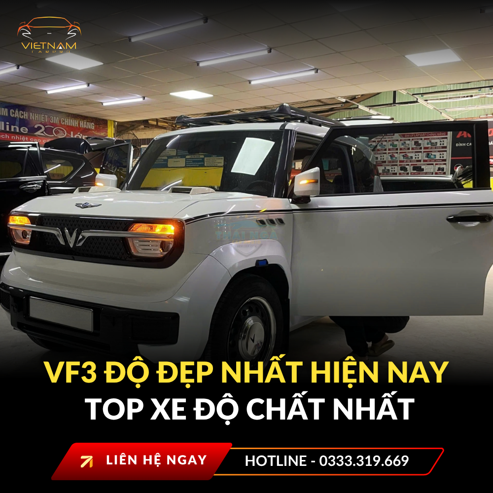 Vf3 độ đẹp nhất hiện nay top xe độ chất nhất