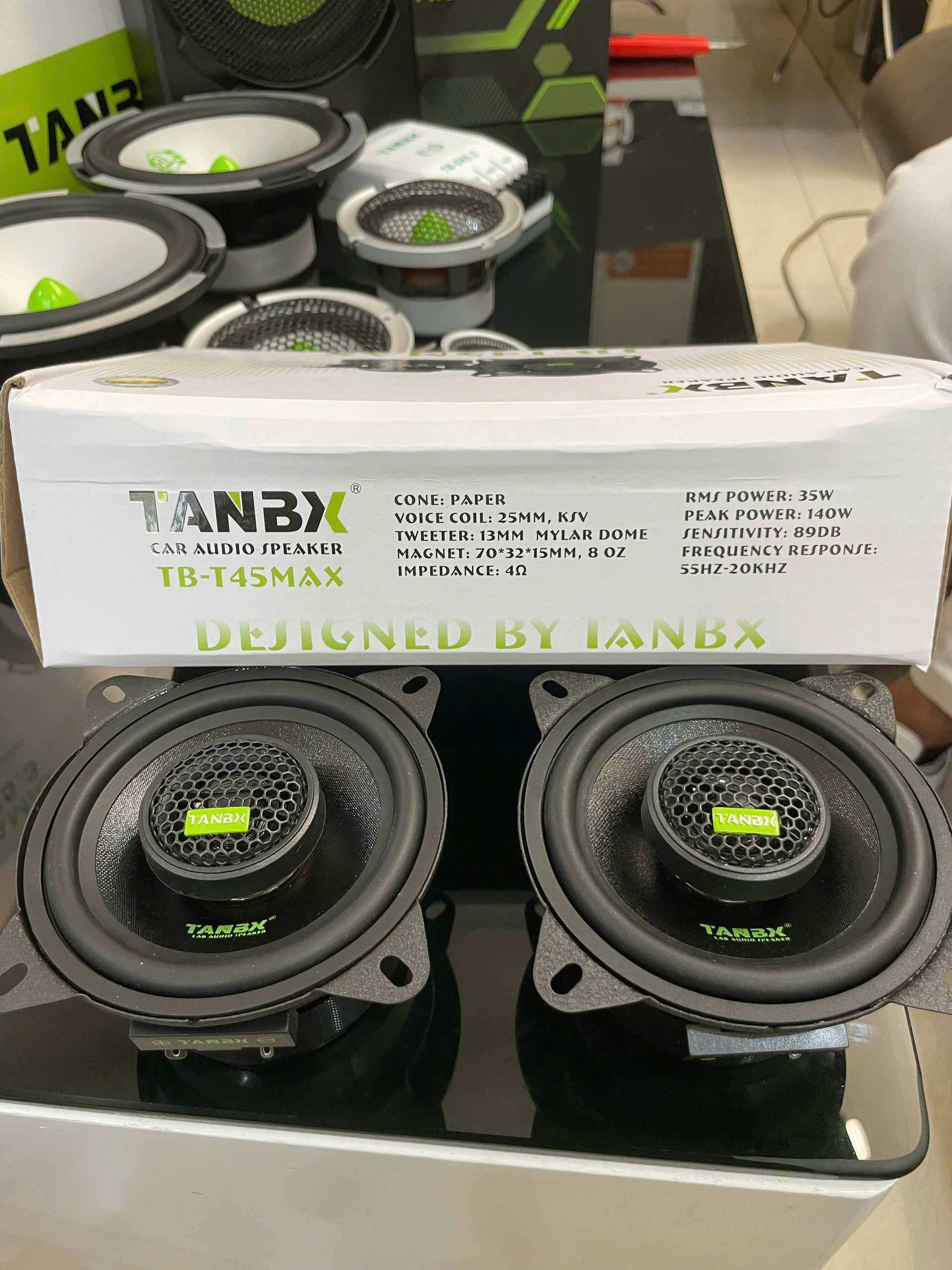 Loa cánh T45Max cho xe limogreen nâng cấp đáng giá