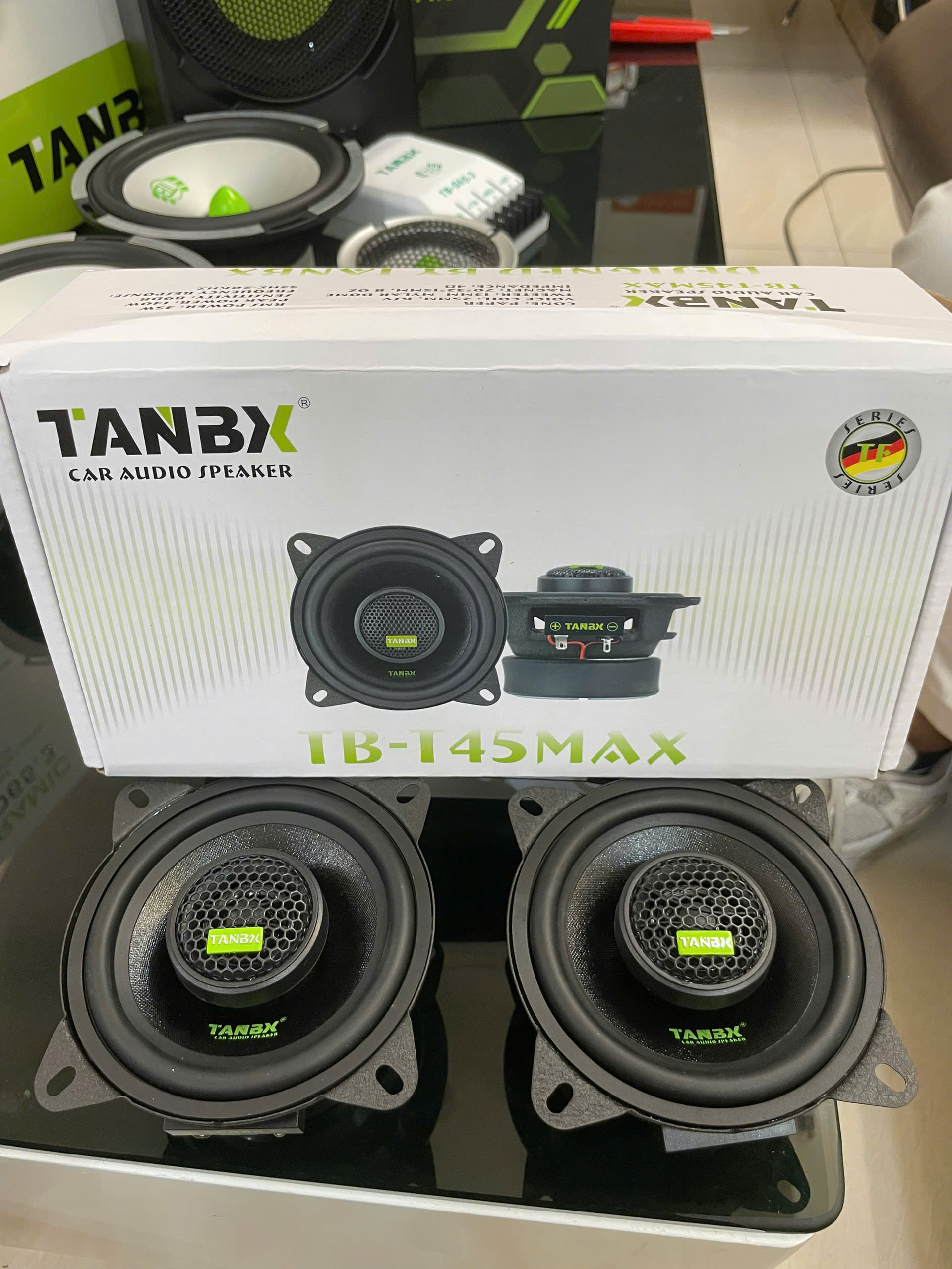 Loa cánh T45Max cho xe limogreen nâng cấp đáng giá
