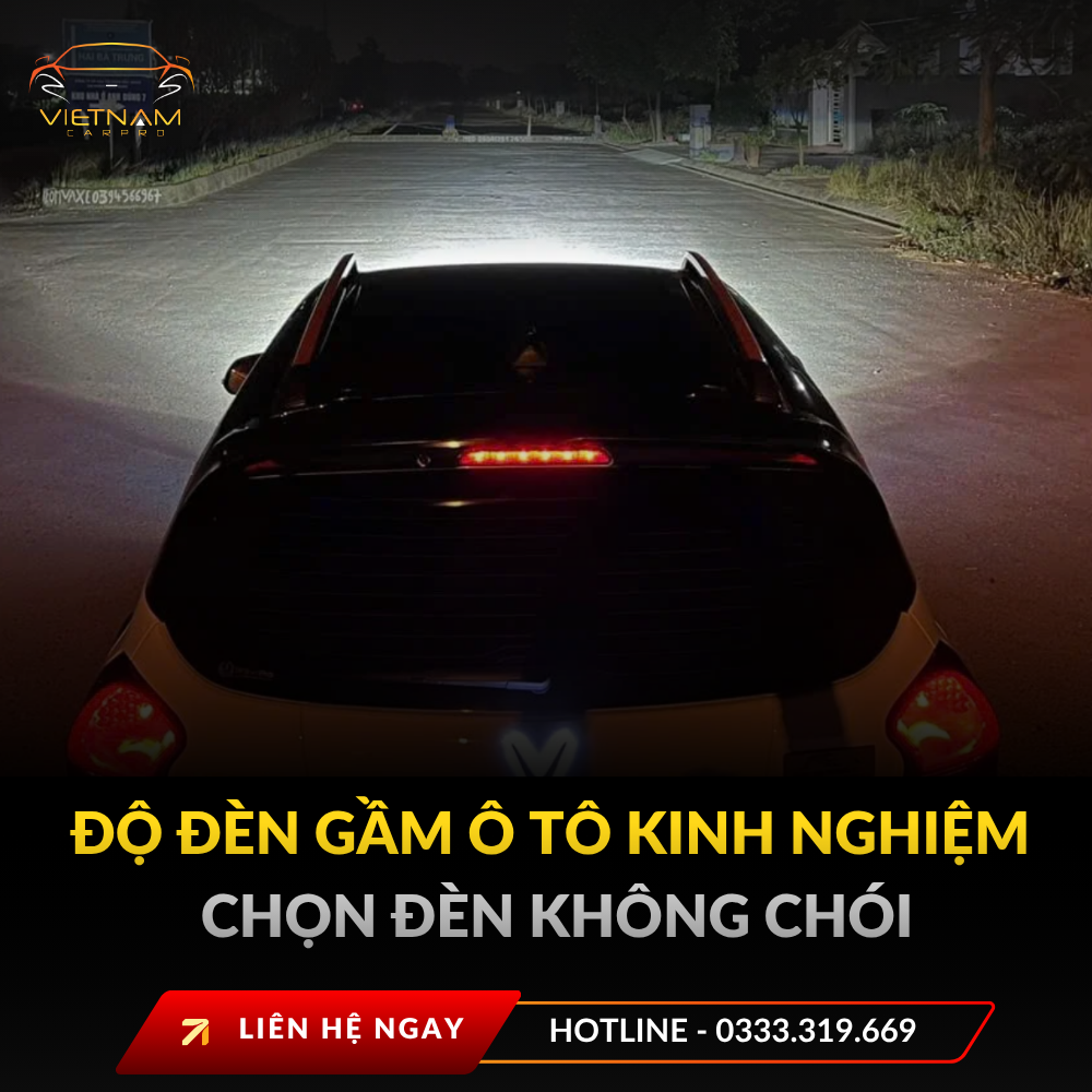 Độ đèn gầm ô tô kinh nghiệm chọn đèn không chói