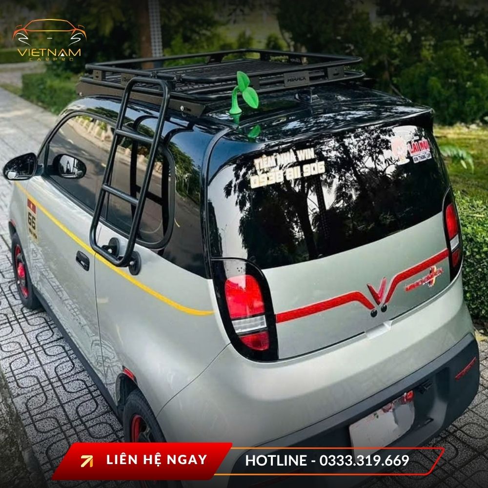 Nóc VF2 bền đẹp, giúp chủ xe tham khảo kiểu dáng và lựa chọn phụ kiện phù hợp với thiết kế xe